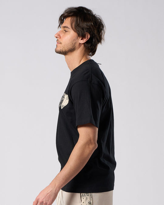 bandana panel heart T