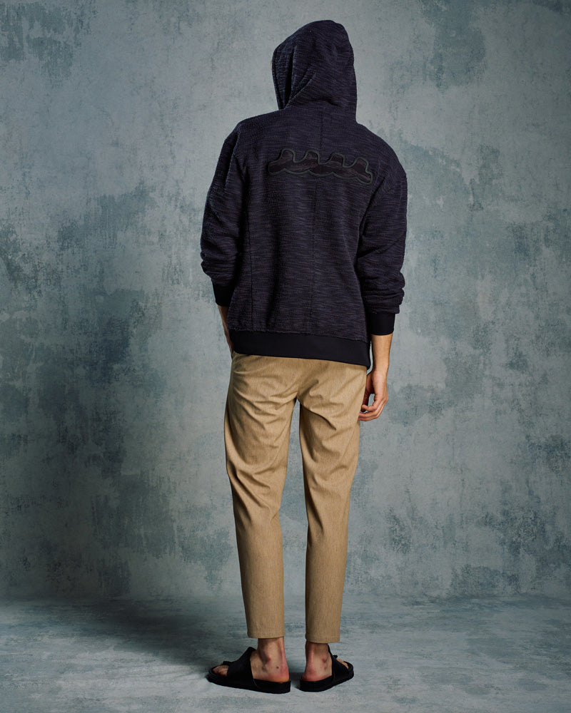 【muta × wjk】knit jacquard relax parker