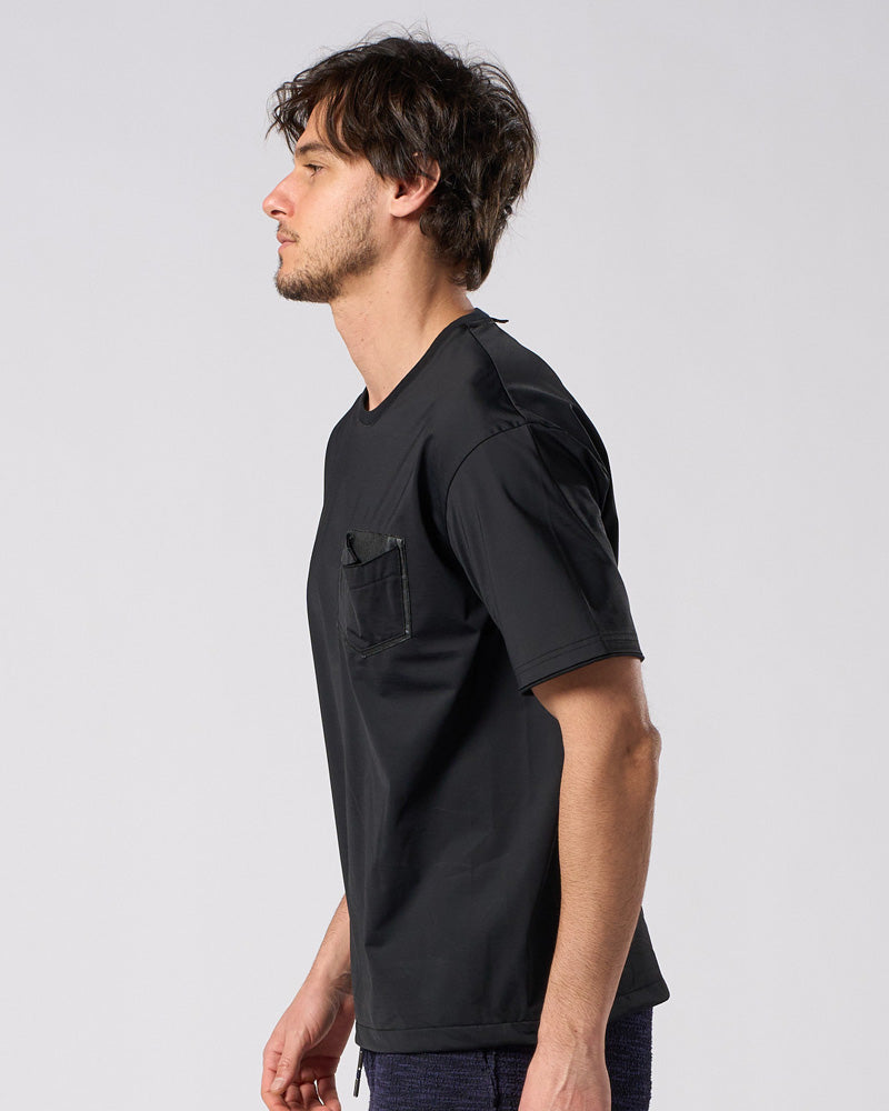 drawstring leather pocket S/S – wjk online store