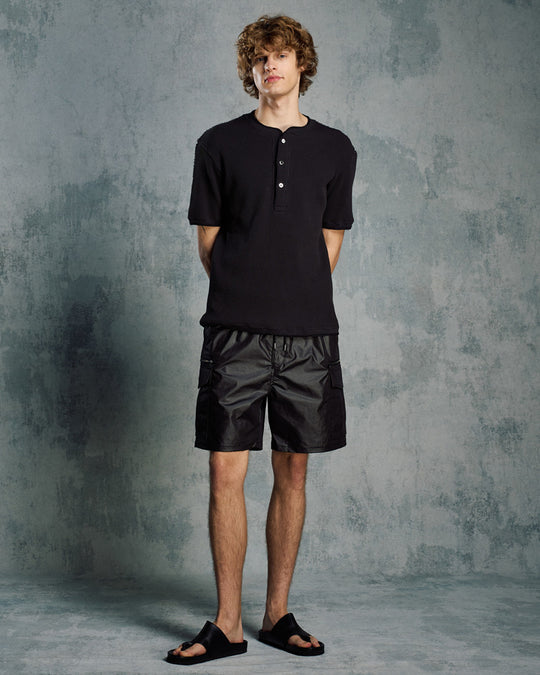 solid cargo shorts