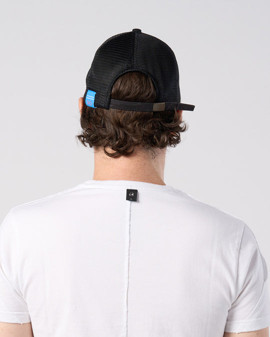 【Maison Honoré Paris × wjk】2-heart patch cut-off mesh cap