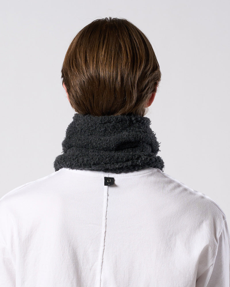 fancy yarn knit snood