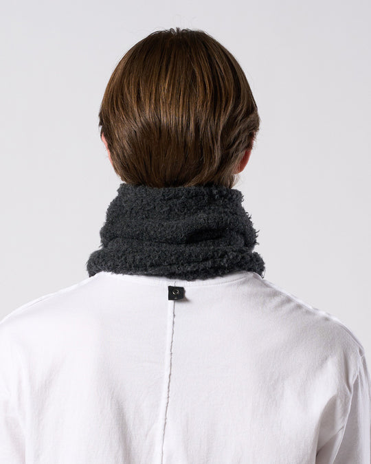 fancy yarn knit snood
