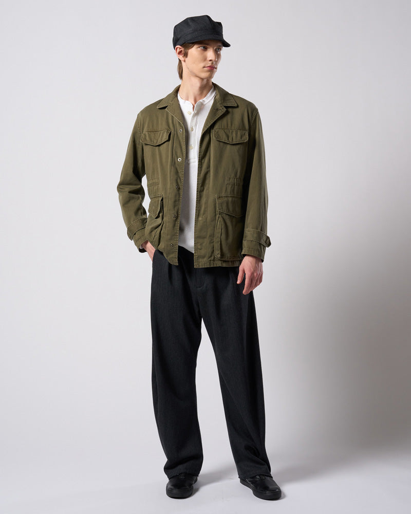 sulfur dyed M47 shirt jacket