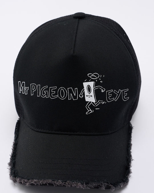 【Ohta Design × wjk】"panic" cut-off mesh cap