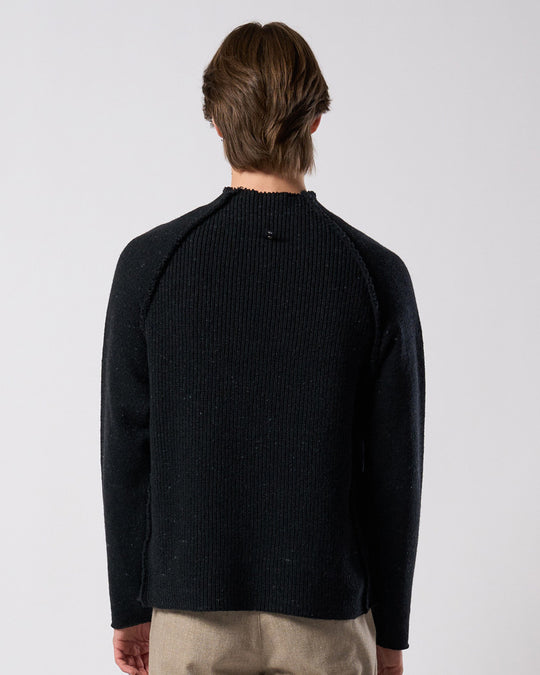 lomond×powder line high-neck knit