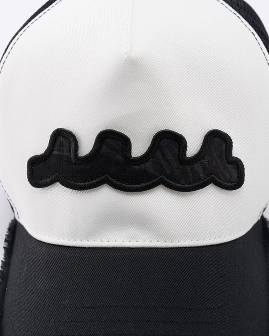 【muta × wjk】wave cut-off mesh cap