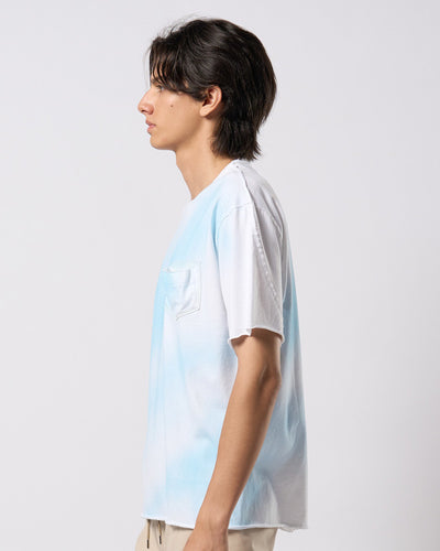 spray dye leather pocket-T