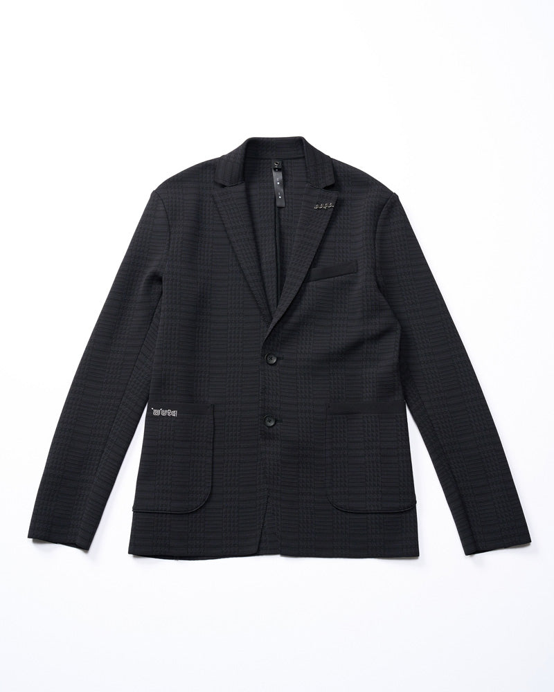 【muta × wjk】function knit jacket (jacquard check)