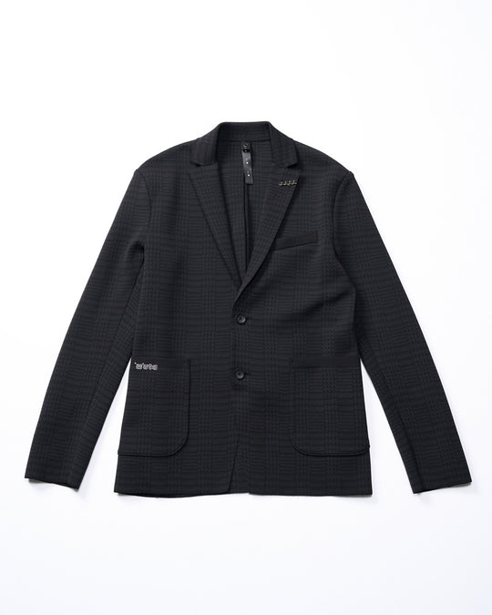 【muta × wjk】function knit jacket (jacquard check)