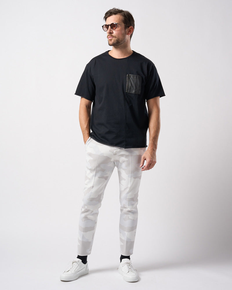 LEON×B'2nd×wjk】cool touch zip-eco leather pocket S/S – wjk