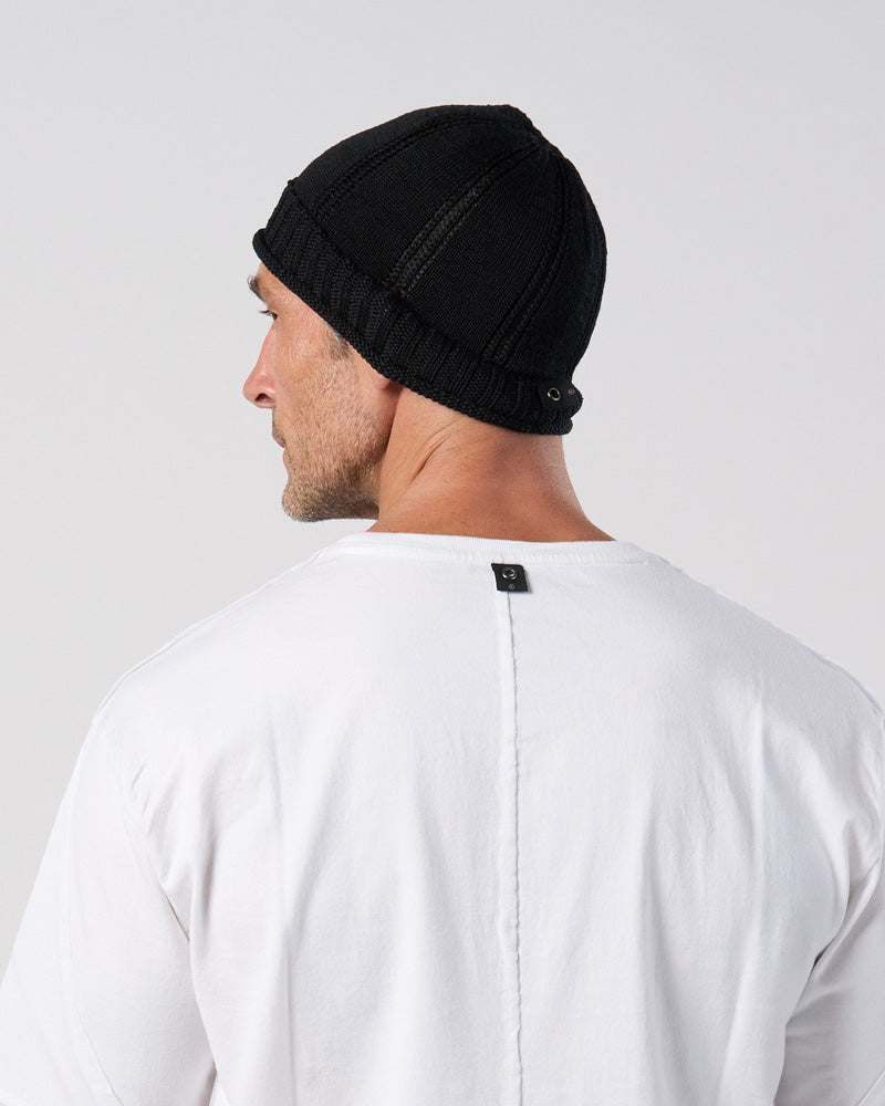 GIMA stripe knit beanie