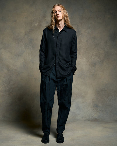 wide tapered slacks