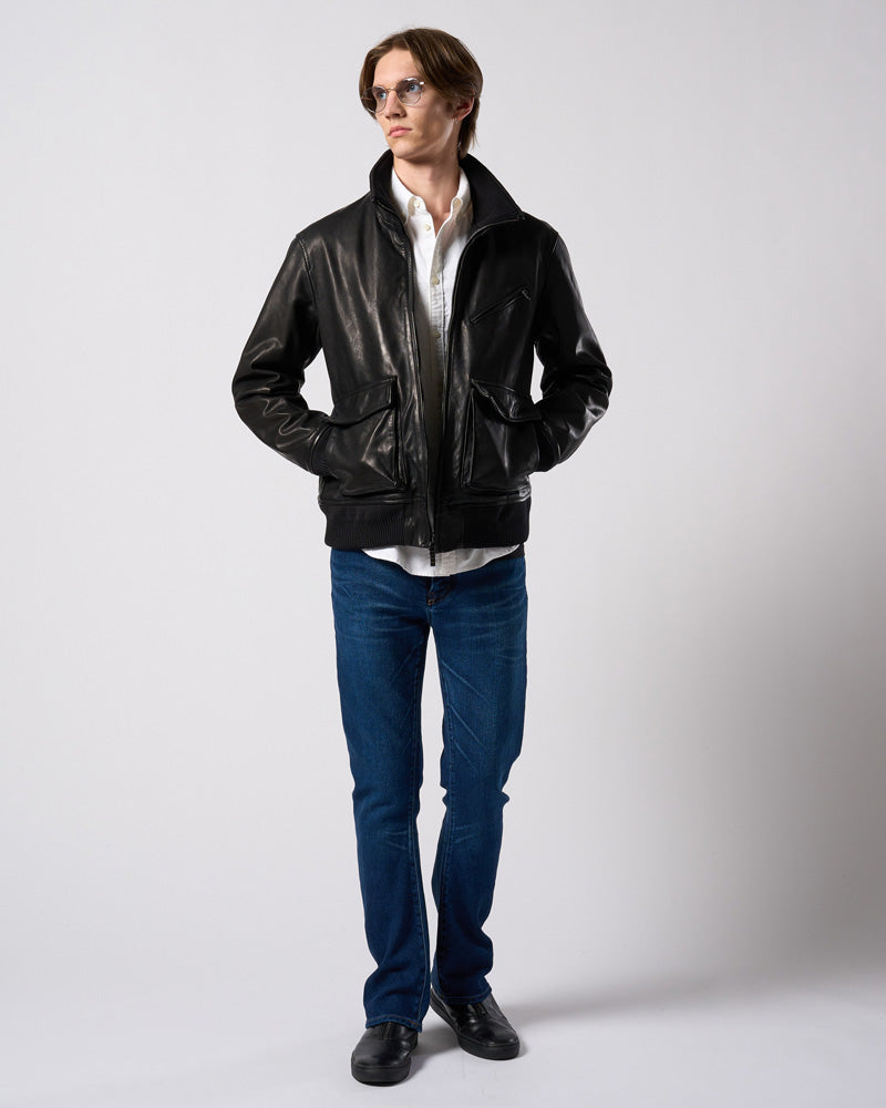leather rib jersey type A-2