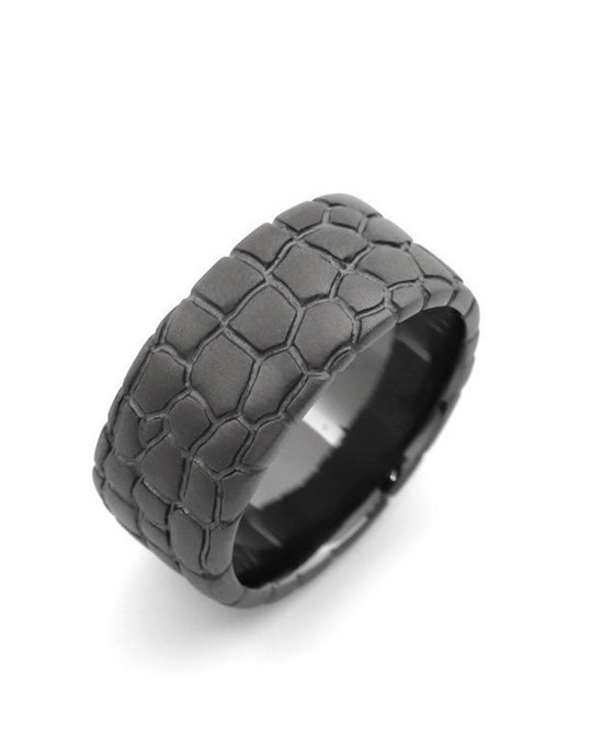 IVXLCDM ×wjk  croco pattern middle ring
