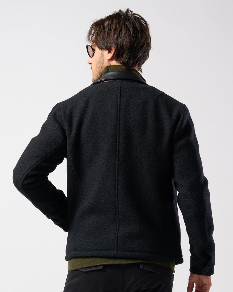 classical tweed zip blouson – wjk online store