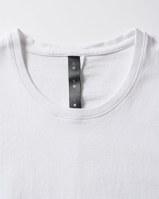 cut-off crew-neck S/S