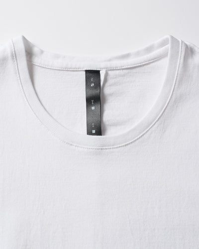 cut-off crew-neck S/S