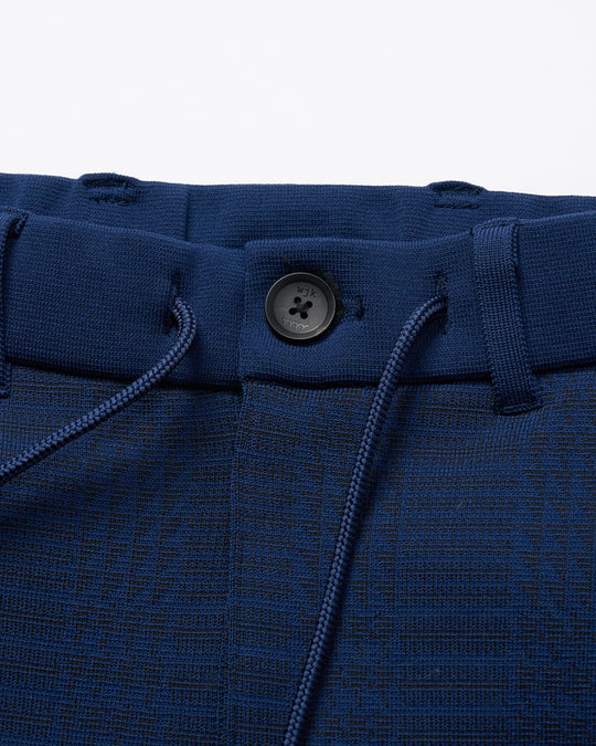 【muta × wjk】function knit easy slacks(jacquard check)