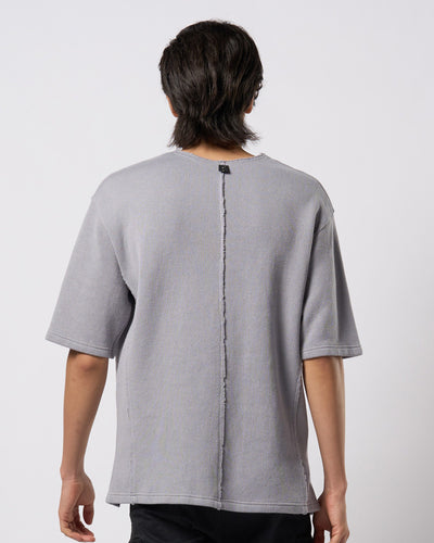 quarter-knit key neck H/S