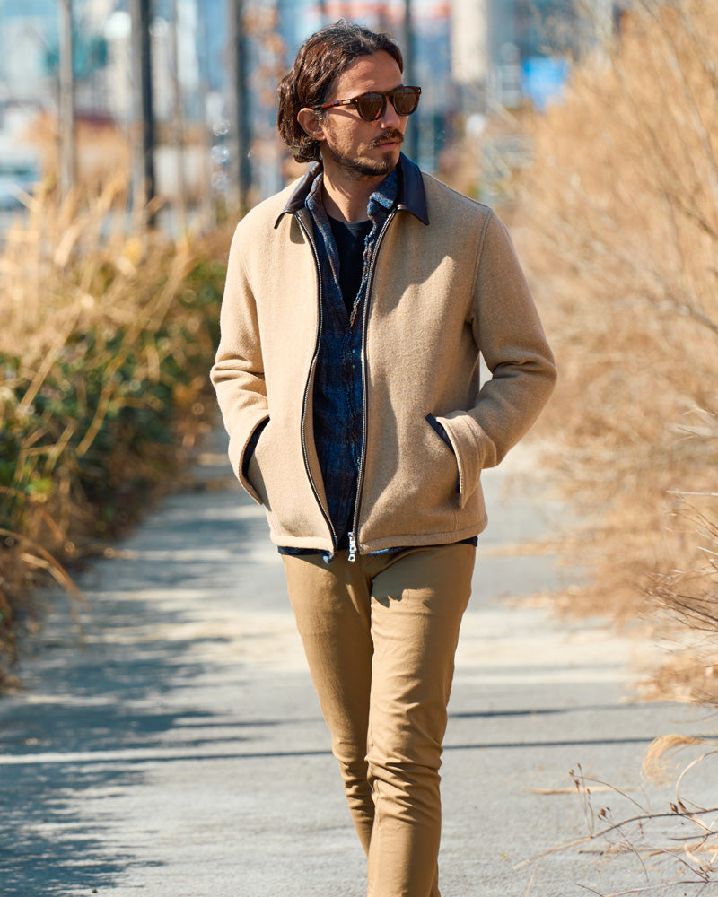 ジャケット・アウター SPUN SUMMER TWEED SHIRTS BLOUSON 4 Dad TWEED BLOUSON(1 D NAVY): アウター｜URBAN RESEARCH公式