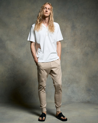 basic rib sweat pants