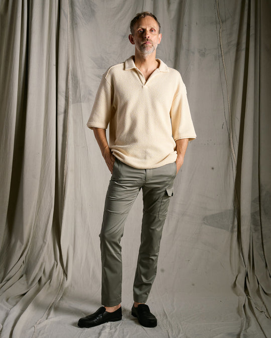 russell knit skipper polo H/S