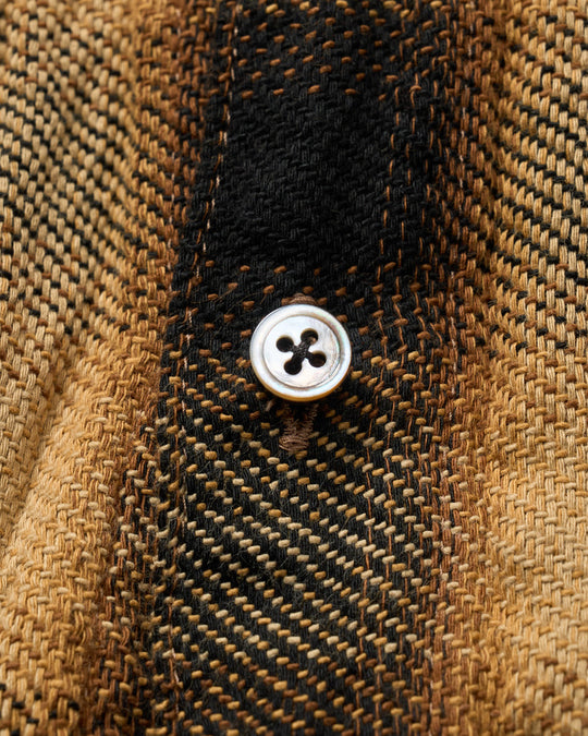 【muta × wjk】twist wrinkle check shirt