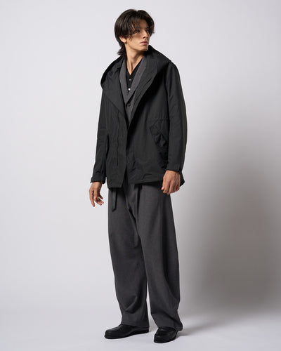 wrap field parka
