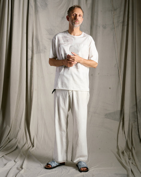 8 oz denim slacks