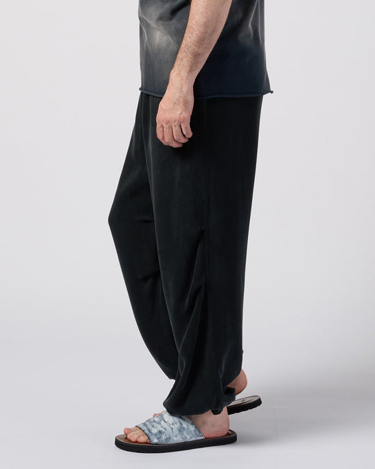 cupro vintage knee tuck easy pants
