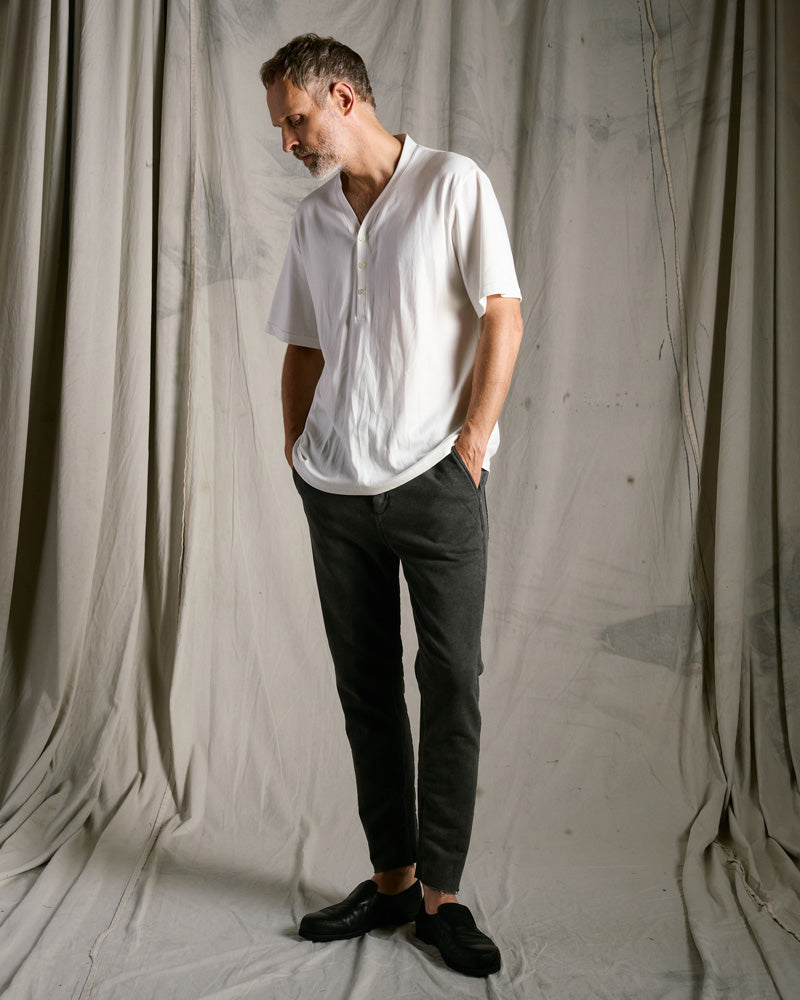 luxury cotton smart collar S/S