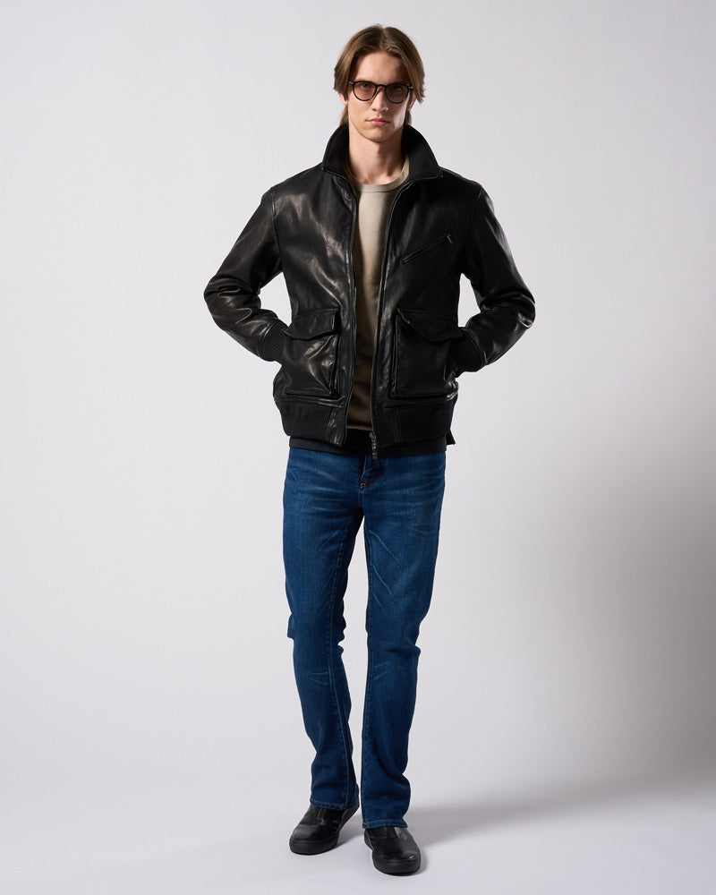 leather rib jersey type A-2