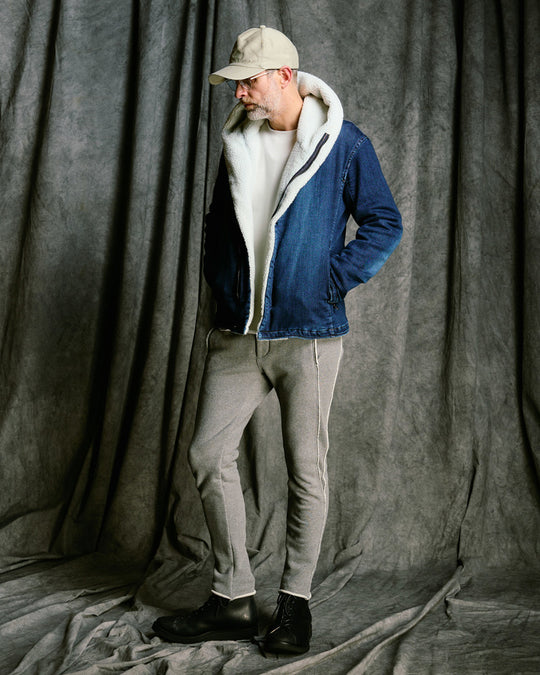 denim jersey hooded riders