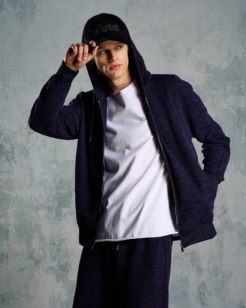 【muta × wjk】"w"uta cut-off mesh cap