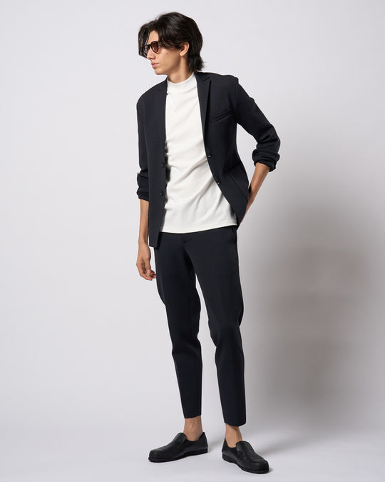 function knit jacket (jacquard check)