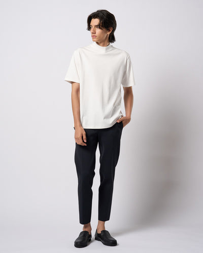 function knit easy slacks (jacquard check)