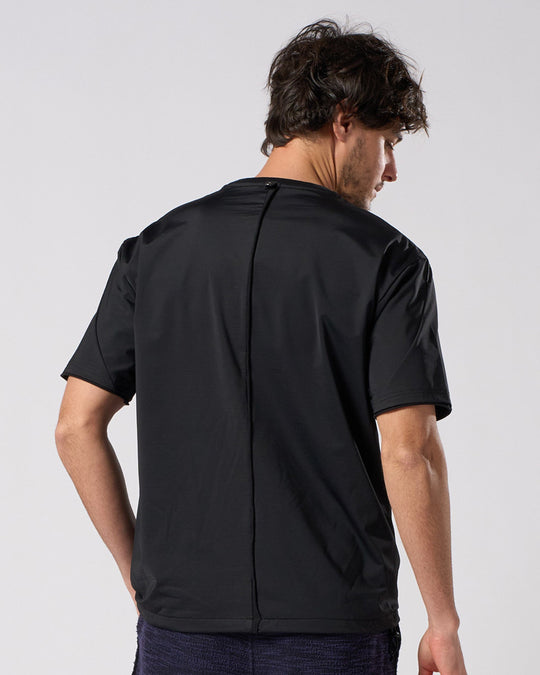 drawstring leather pocket S/S