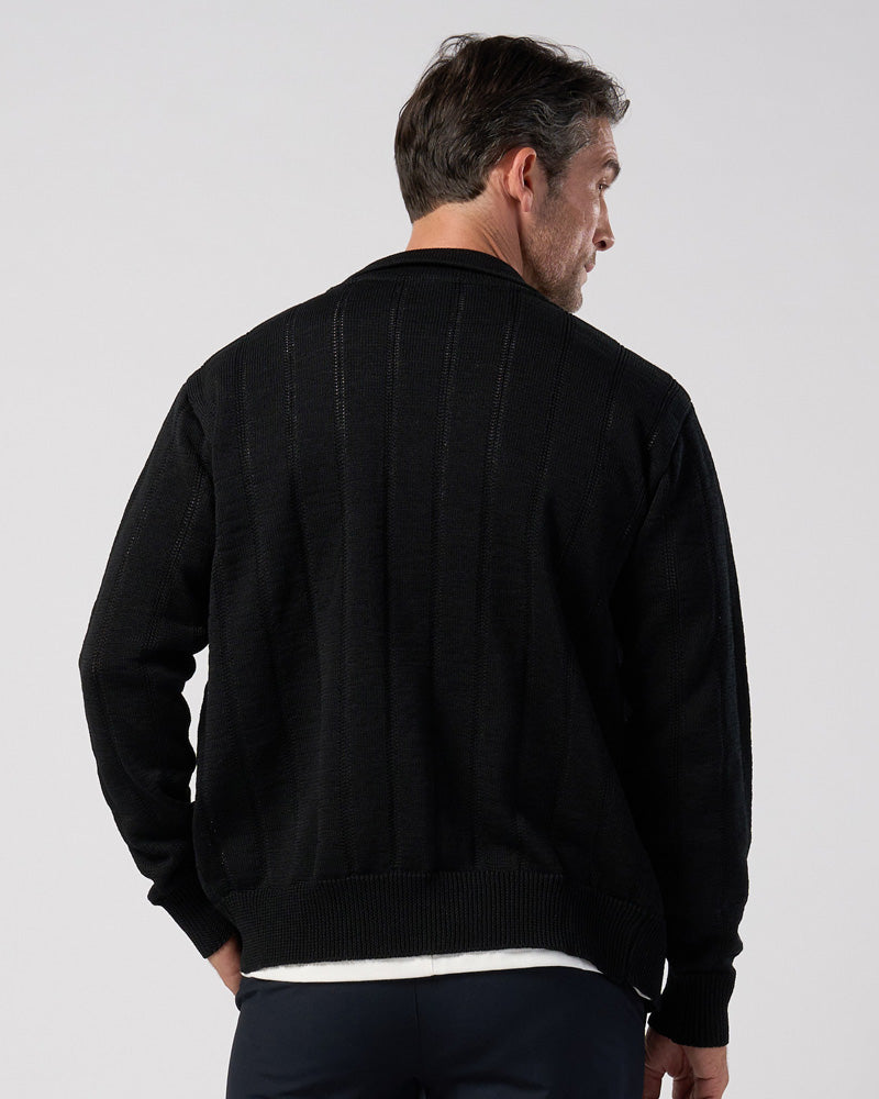 GIMA stripe knit shirt