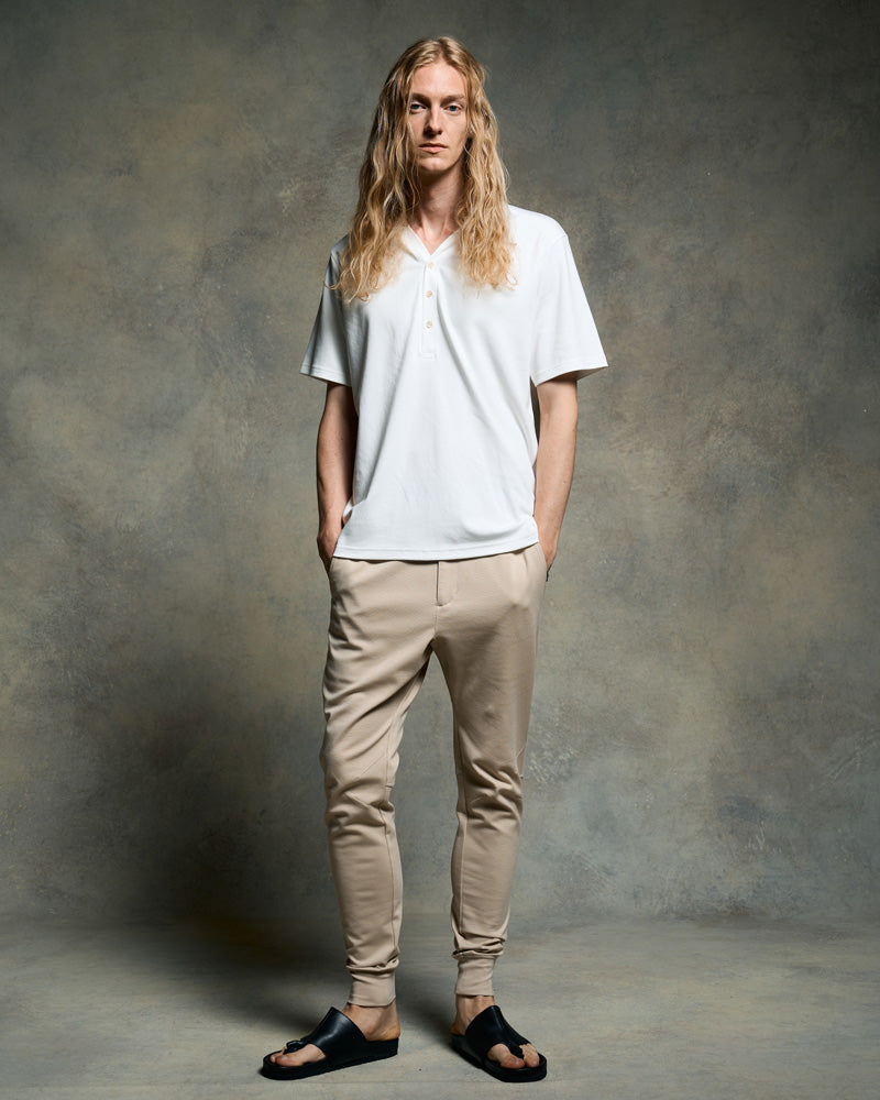 luxury cotton smart collar S/S