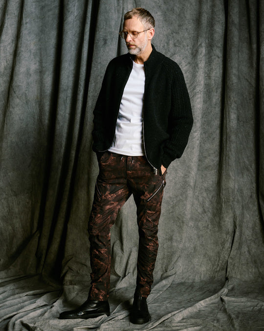 puckering banana teck pants