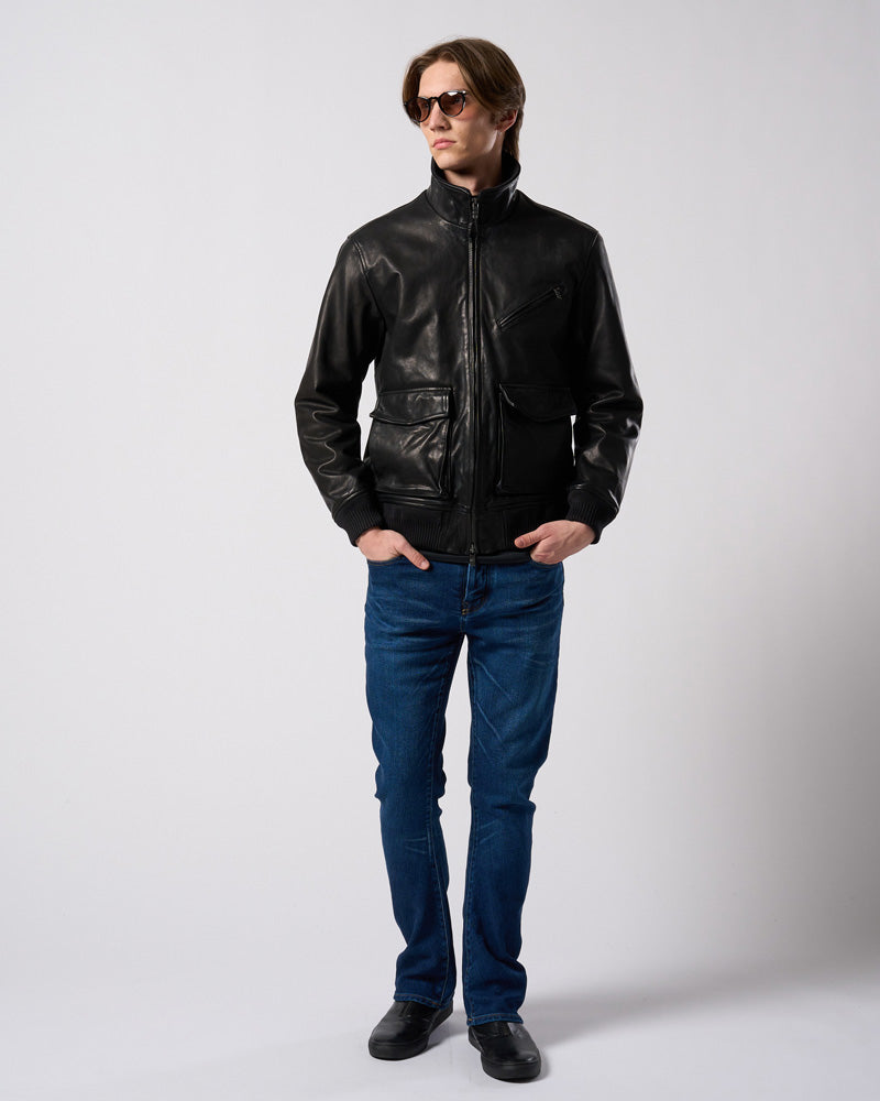leather rib jersey type A-2