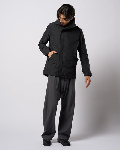 wrap field parka