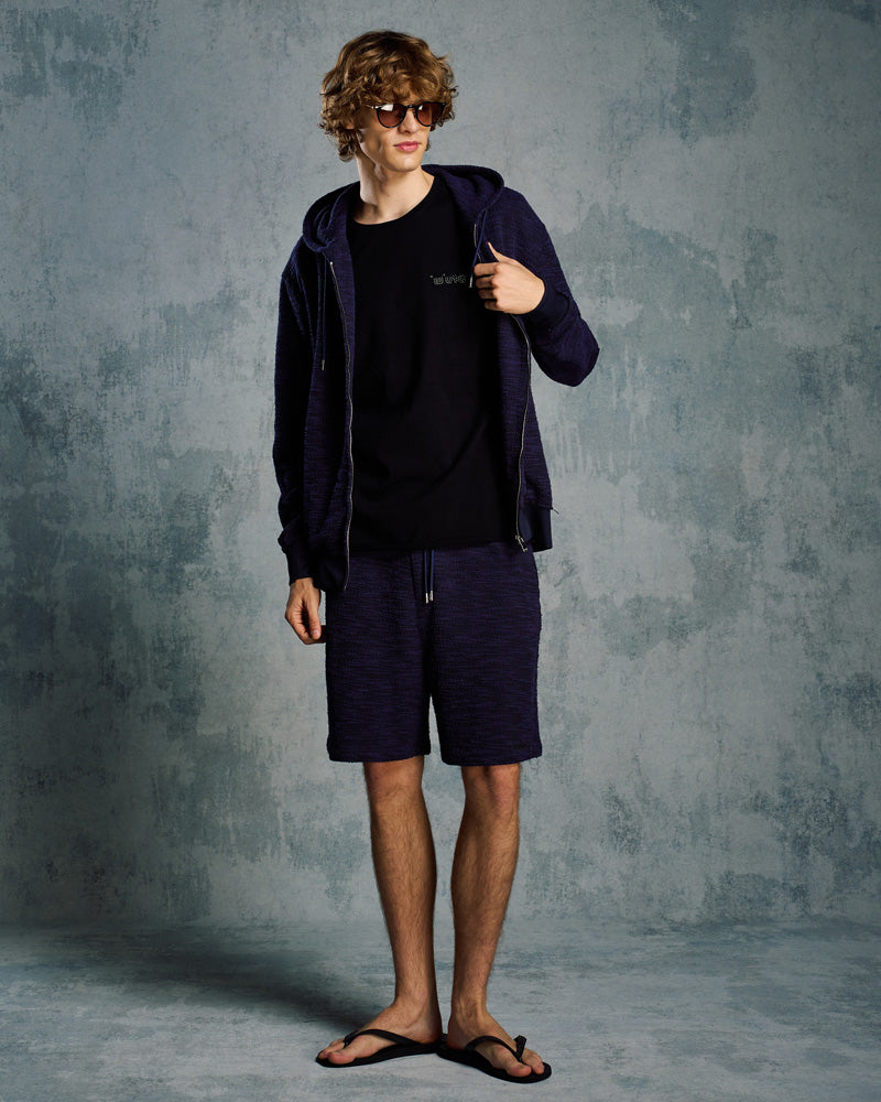 【muta × wjk】knit jacquard relax shorts