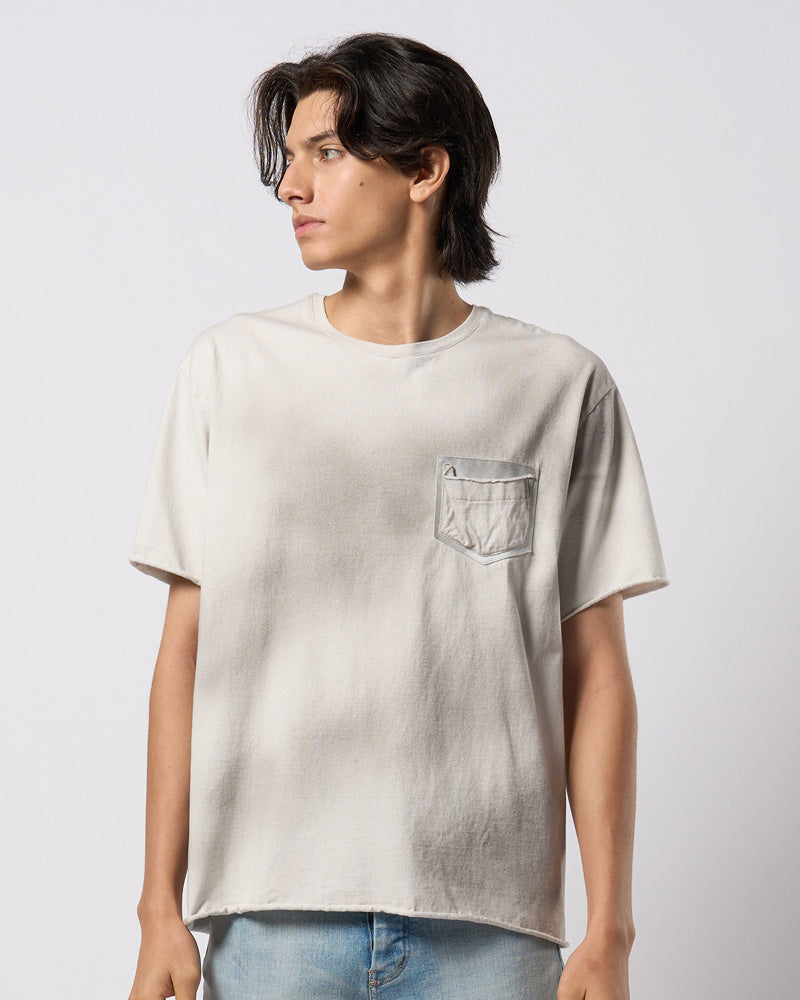 spray dye leather pocket-T