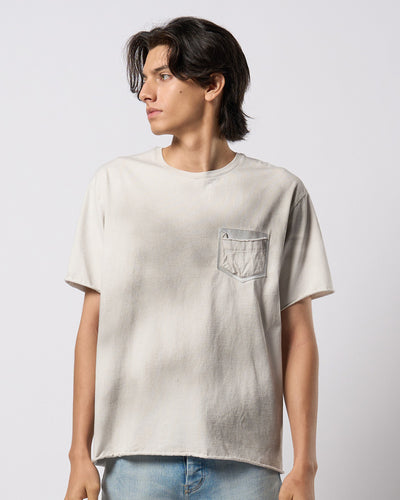 spray dye leather pocket-T