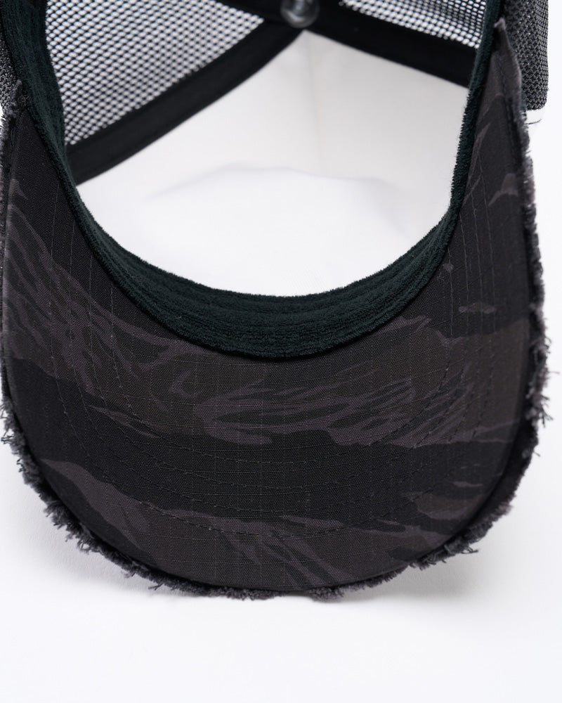 【muta × wjk】wave cut-off mesh cap