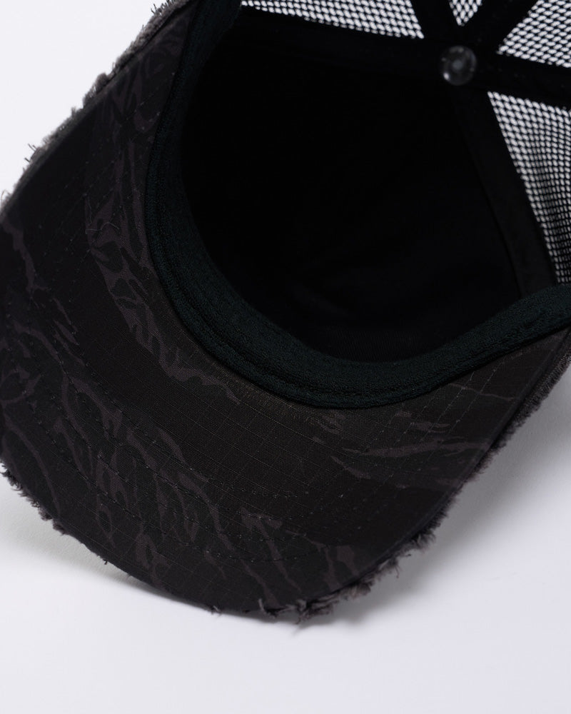 【Ohta Design × wjk】"panic" cut-off mesh cap