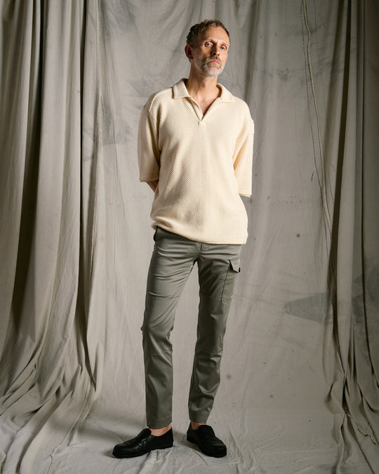 russell knit skipper polo H/S