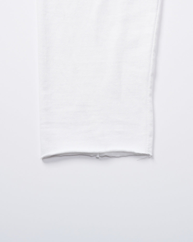 【muta × wjk】cut-off crew-neck L/S(printed)